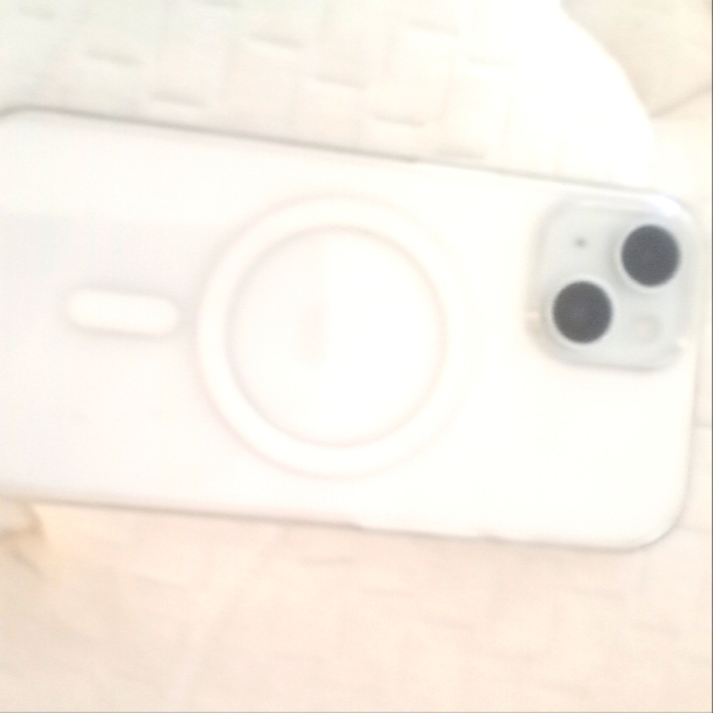 Clear iPhone 15 case